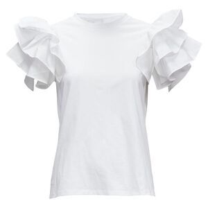 Pre Loved Alexander Mcqueen Vintage Women white | white T-Shirts